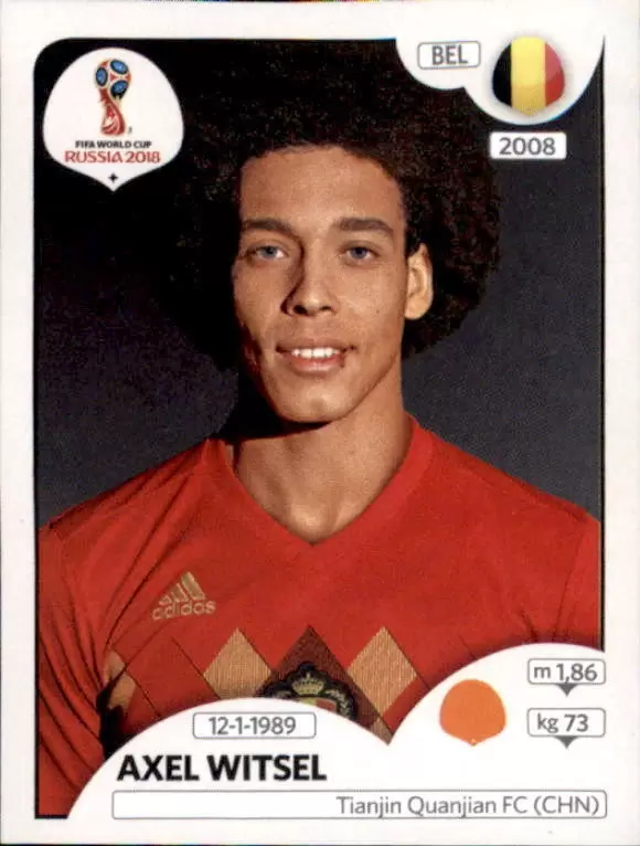 FIFA World Cup Russia 2018 - Axel Witsel - Belgium
