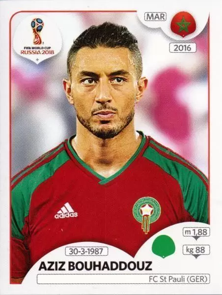 FIFA World Cup Russia 2018 - Aziz Bouhaddouz - Morocco