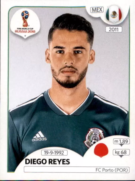 FIFA World Cup Russia 2018 - Diego Reyes - Mexico