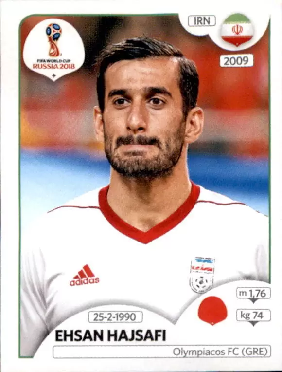 FIFA World Cup Russia 2018 - Ehsan Hajsafi - Iran