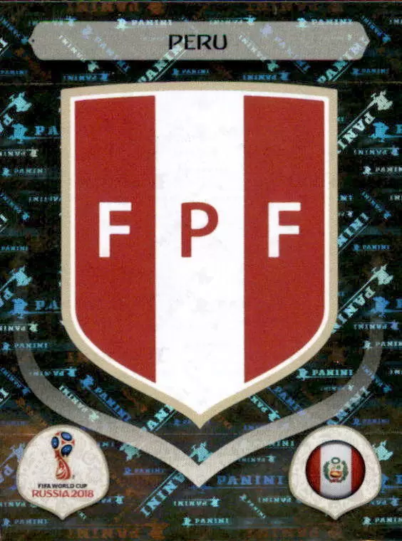 FIFA World Cup Russia 2018 - Emblem - Peru