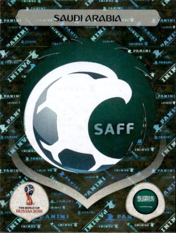 FIFA World Cup Russia 2018 - Emblem - Saudi Arabia
