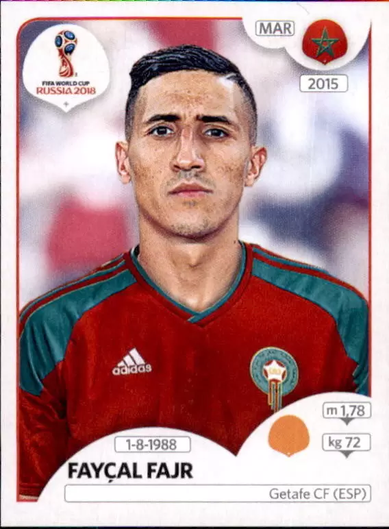 : 2018 Panini World Cup Stickers Russia #166 Hakim Ziyech Morocco  Soccer Sticker : Collectibles & Fine Art