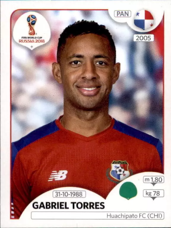 FIFA World Cup Russia 2018 - Gabriel Torres - Panama