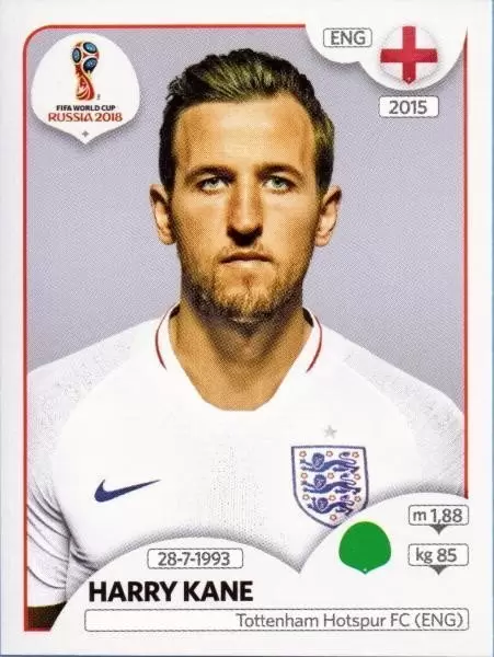 FIFA World Cup Russia 2018 - Harry Kane - England