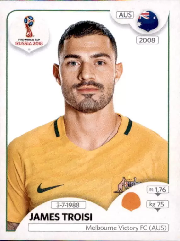 FIFA World Cup Russia 2018 - James Troisi - Australia