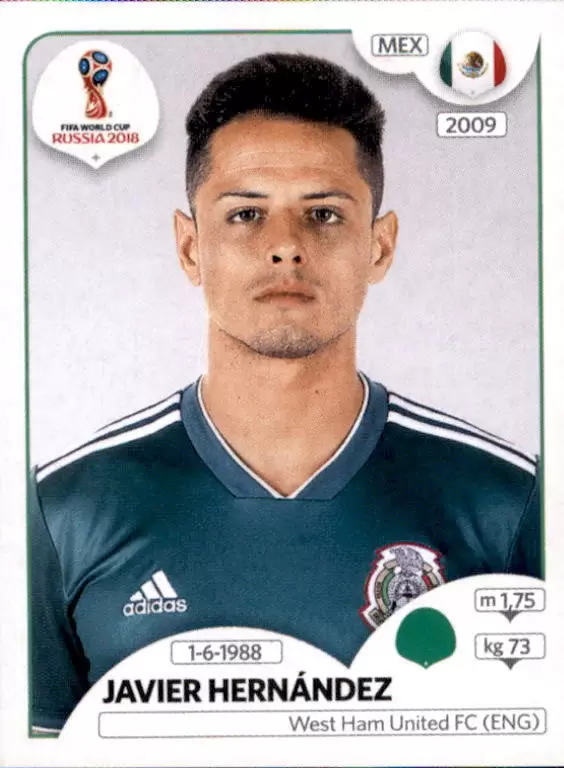FIFA World Cup Russia 2018 - Javier Hernández - Mexico