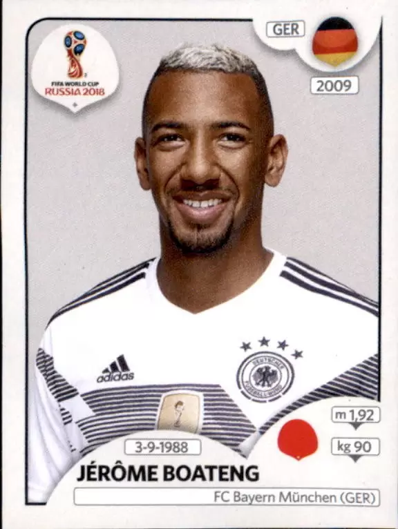 FIFA World Cup Russia 2018 - Jérôme Boateng - Germany