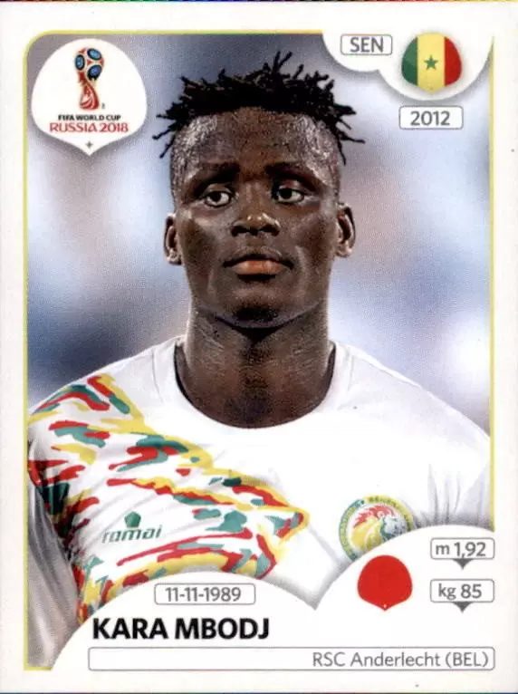 FIFA World Cup Russia 2018 - Kara Mbodji - Senegal