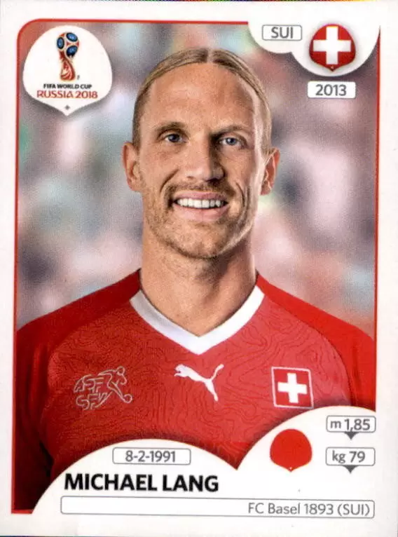 FIFA World Cup Russia 2018 - Michael Lang - Switzerland
