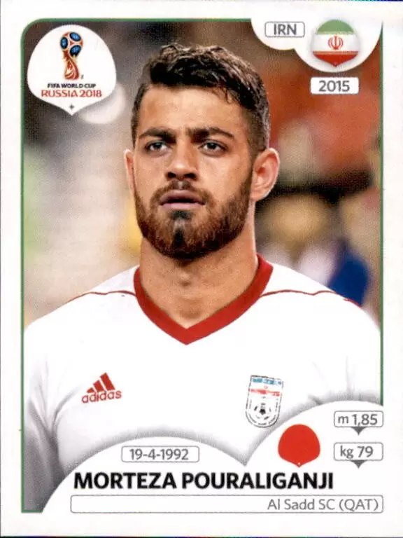 FIFA World Cup Russia 2018 - Morteza Pouraliganji - Iran