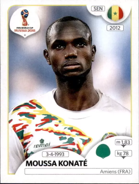 FIFA World Cup Russia 2018 - Moussa Konaté - Senegal