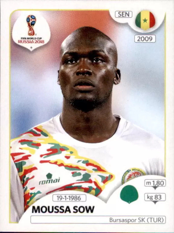 FIFA World Cup Russia 2018 - Moussa Sow - Senegal