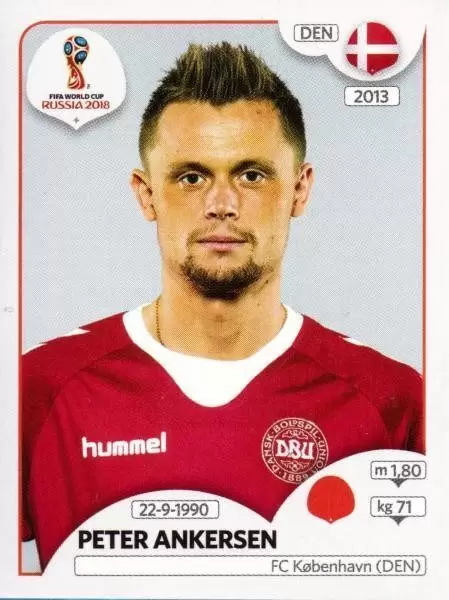 FIFA World Cup Russia 2018 - Peter Ankersen - Denmark
