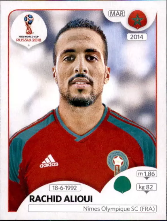 FIFA World Cup Russia 2018 - Rachid Alioui - Morocco