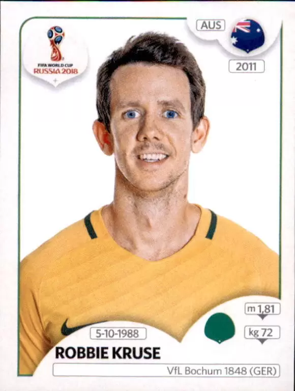 FIFA World Cup Russia 2018 - Robbie Kruse - Australia