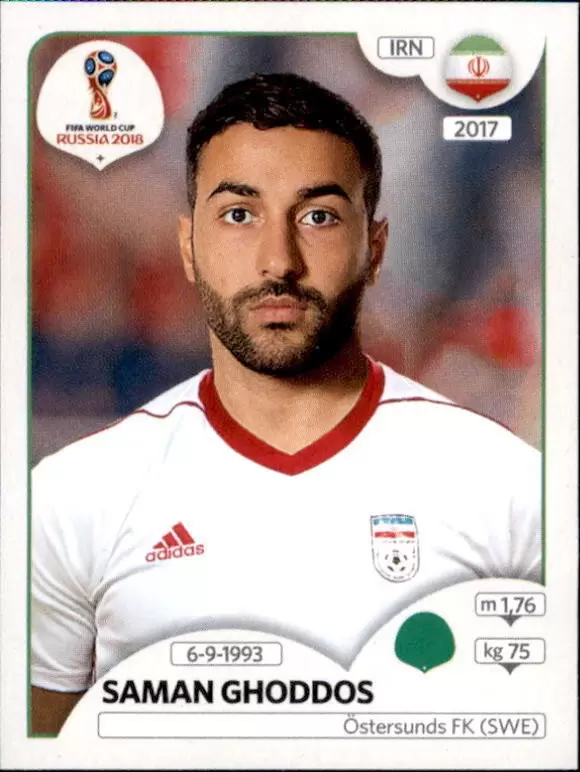 FIFA World Cup Russia 2018 - Saman Ghoddos - Iran