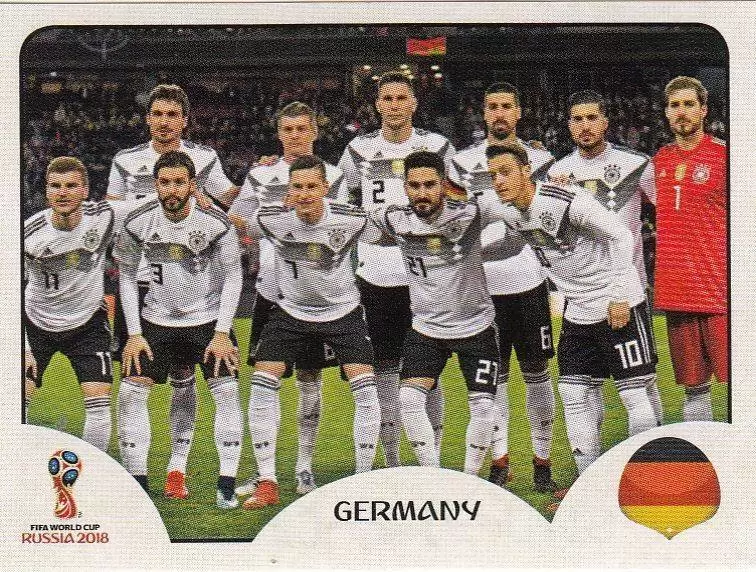 Panini FIFA World Cup Soccer Russia 2018 stickers Select Germany Team Members 