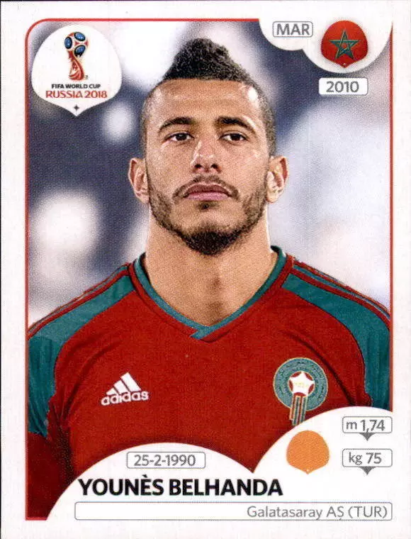 FIFA World Cup Russia 2018 - Younès Belhanda - Morocco