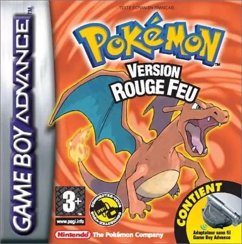 Jeux Game Boy Advance - Pokémon Version Rouge Feu