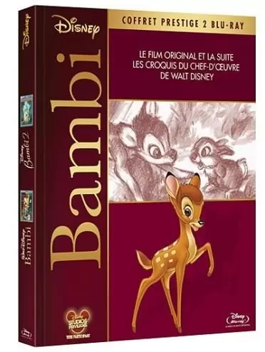 Les grands classiques de Disney en Blu-Ray - Bambi Coffret Prestige