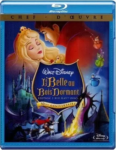 Les grands classiques de Disney en Blu-Ray - La belle au bois dormant 50ème Anniversaire