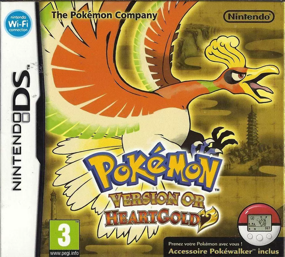 Nintendo DS Games - Pokémon Version Or HeartGold