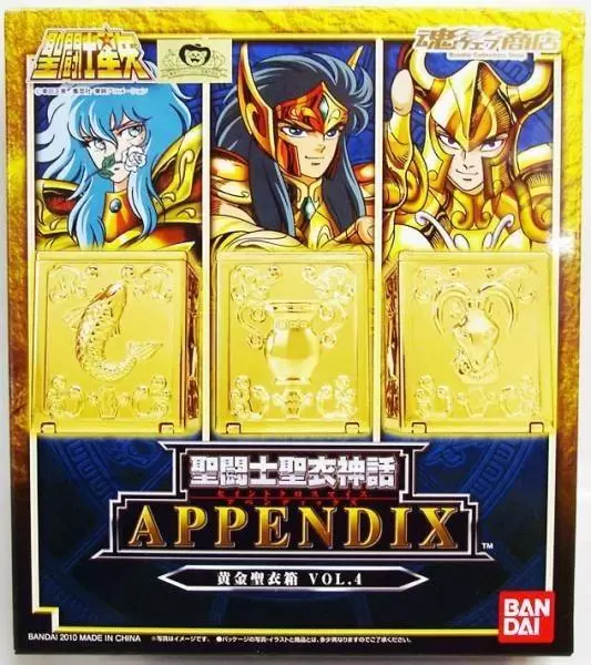 Saint Seiya - Myth Cloth Appendix - SCM Pandora Box Gold Vol.4