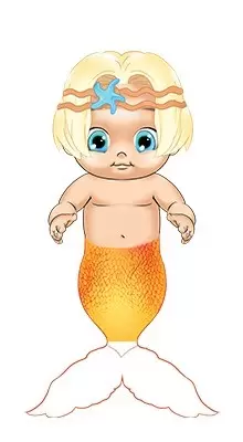 Baby Secrets Merbabies - Starfish