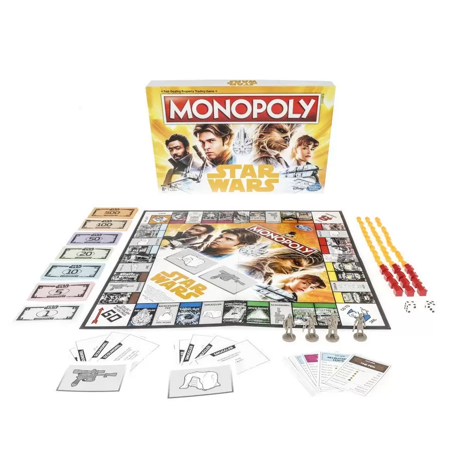 Monopoly Movies & TV Series - Monopoly Star Wars Han Solo