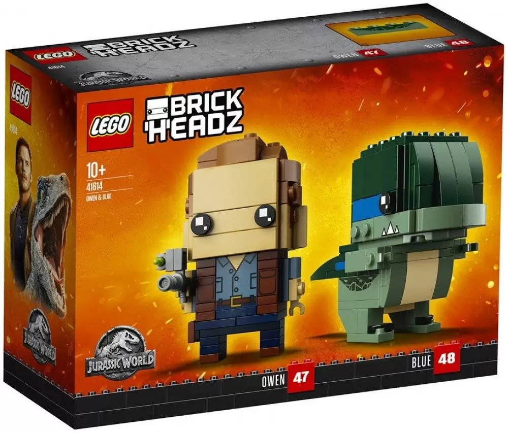 LEGO BrickHeadz - 47 & 48 - Owen & Blue (Jurassic World)