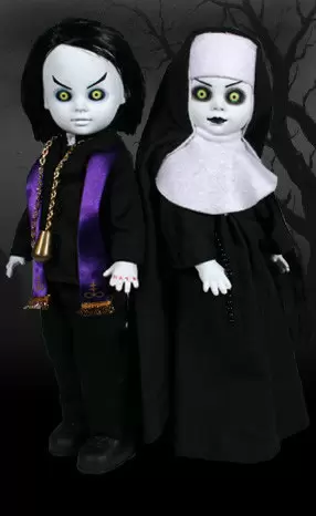 Living Dead Dolls Exclusives - Sinister Minister and Bad Habit Black