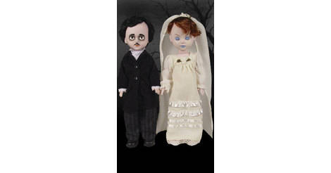 living dead dolls edgar allan poe and annabel lee