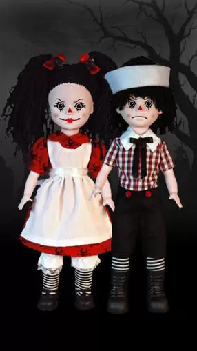 Living Dead Dolls Exclusives - Rotten Sam and Sandy
