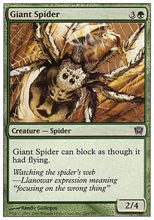 9eme Edition - Araignée géante