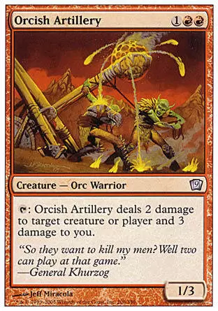 9eme Edition - Artillerie orque