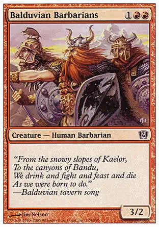 9eme Edition - Barbares balduvians