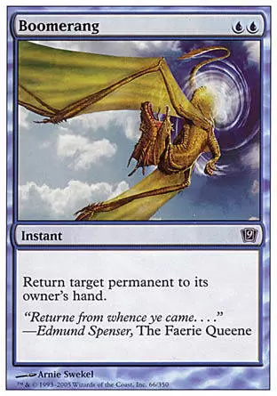 9eme Edition - Boomerang