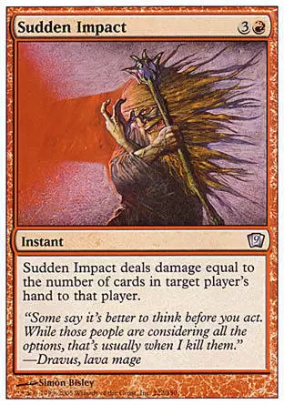 9eme Edition - Choc soudain