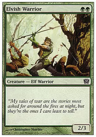 9eme Edition - Guerrier elfe