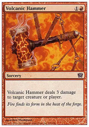9eme Edition - Marteau volcanique