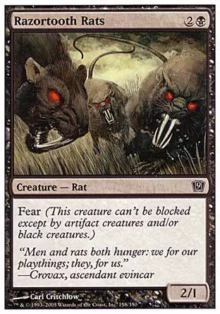 9eme Edition - Rats aux dents tranchantes