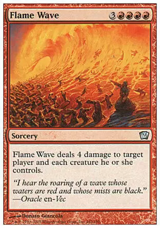 9eme Edition - Vague de flammes