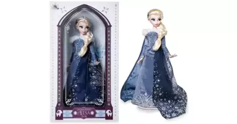 Poupées Bleu Couverture Polaire avec Olaf Frozen Ruban Détail ~ Idéal pour poupées 