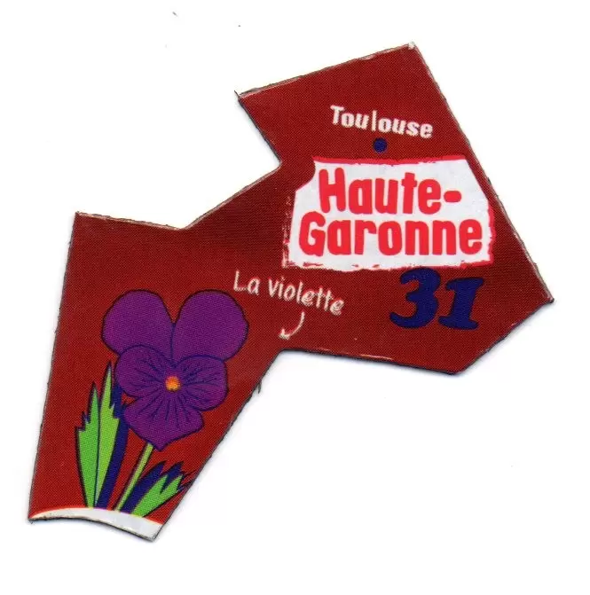 Magnets LE GAULOIS : Départ\'Aimant (Nouvelle collection Mars 2018) - 31 - Haute-Garonne