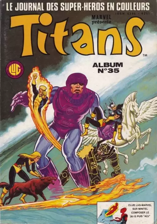 Titans (Albums) - Album N°35 (du n°103 au n°105)