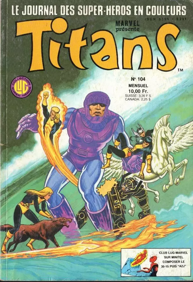 Titans (mensuels) - Titans 104
