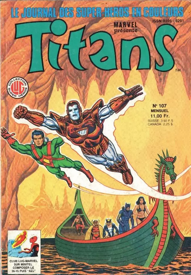 Titans (mensuels) - Titans 107