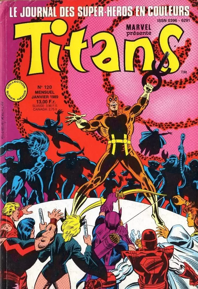 Titans (mensuels) - Titans 120