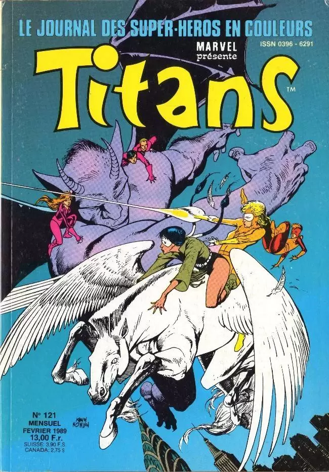 Titans (mensuels) - Titans 121